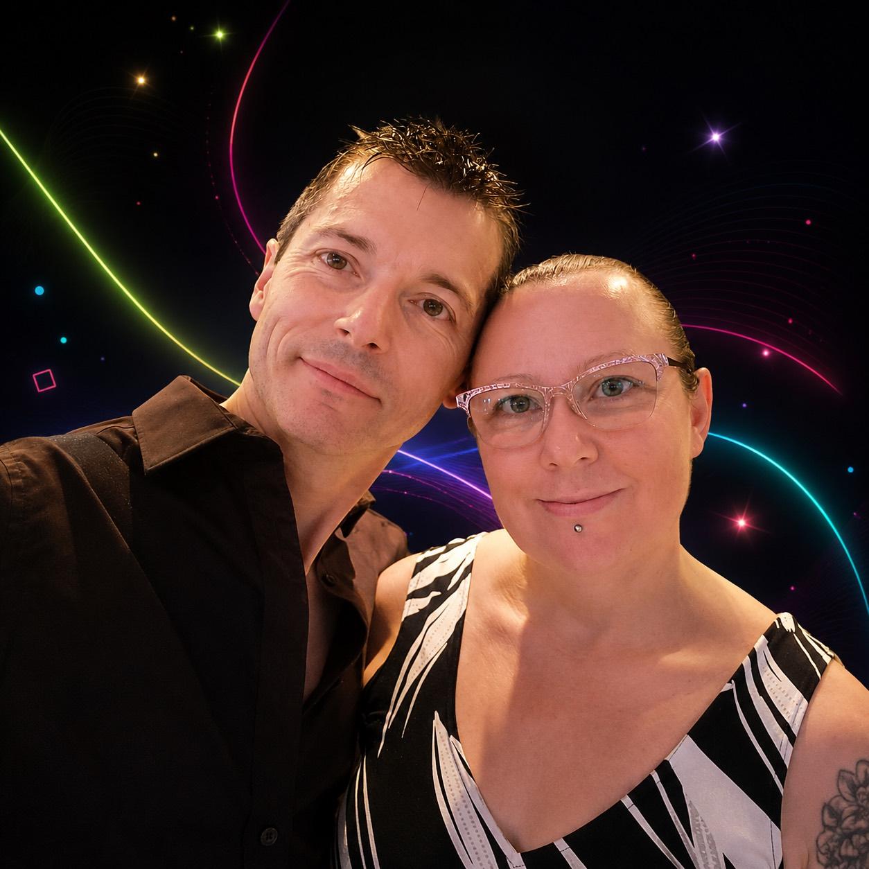 Vanessa and Jason, owners of The Makery